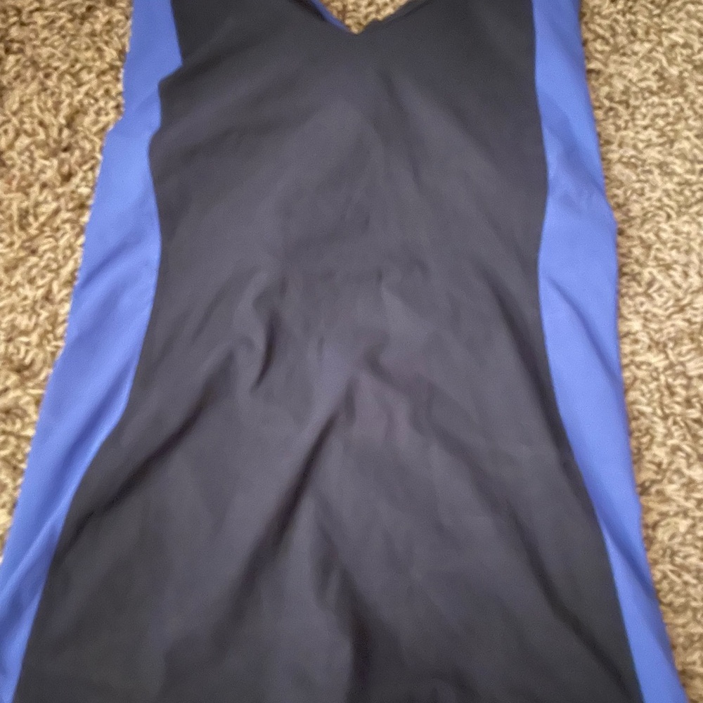 Lululemon Athletica Black and Blue Tank